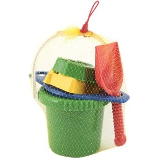SADA - Kbelík sítko lopatka 2 bábovky - mix barev