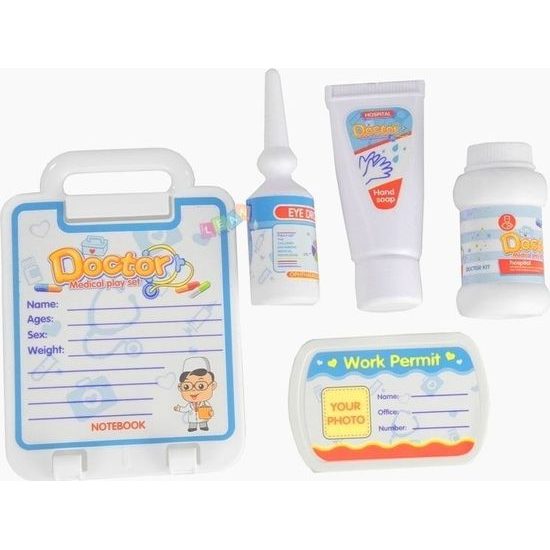 Doktorský RTG stolek s příslušenstvím 22ks