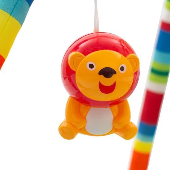 Haunger hrací deka XXL se 2 hrazdami a piankem Happy Zoo