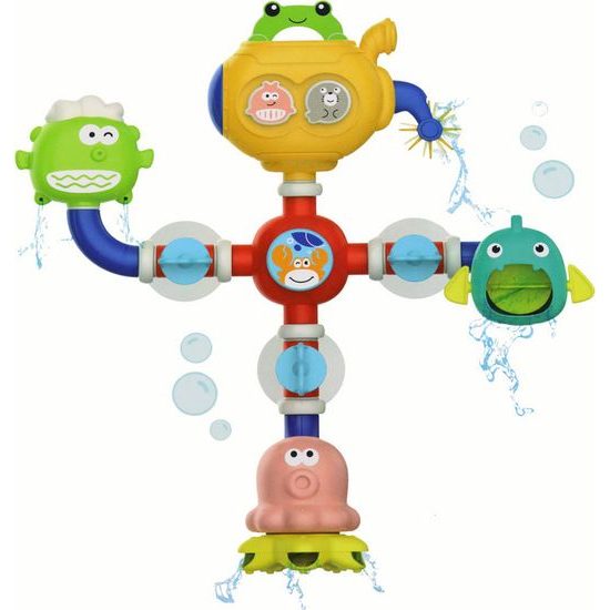 Vodní hračka Přelevací robot + přísavky