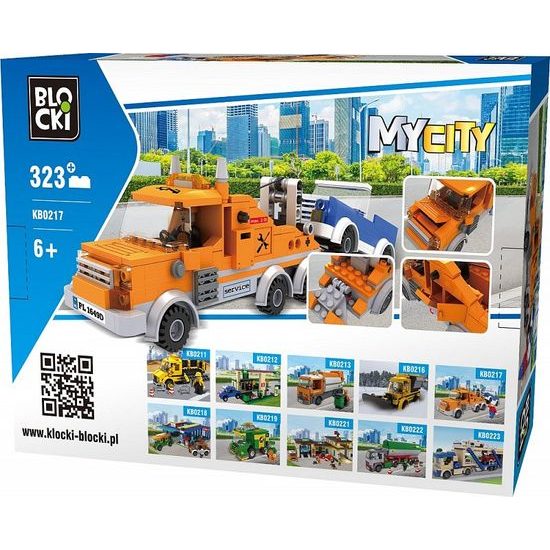 Blocki MyCiyt stavebnice odtahové auto 323 dílků