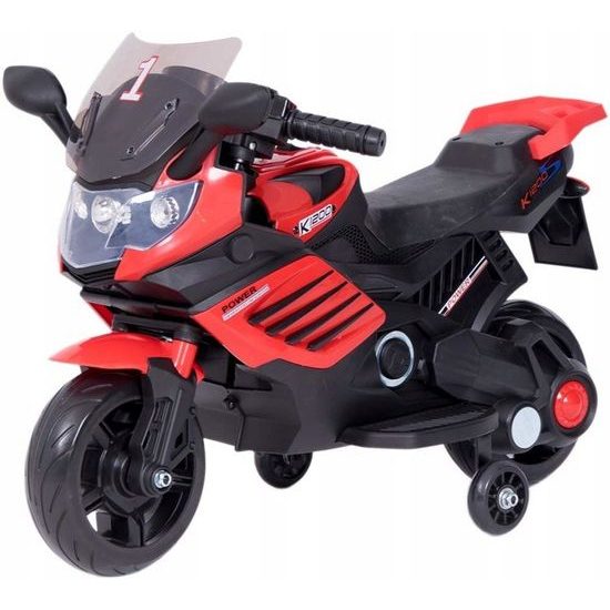 Dětská elektrická motorka K1200 červená