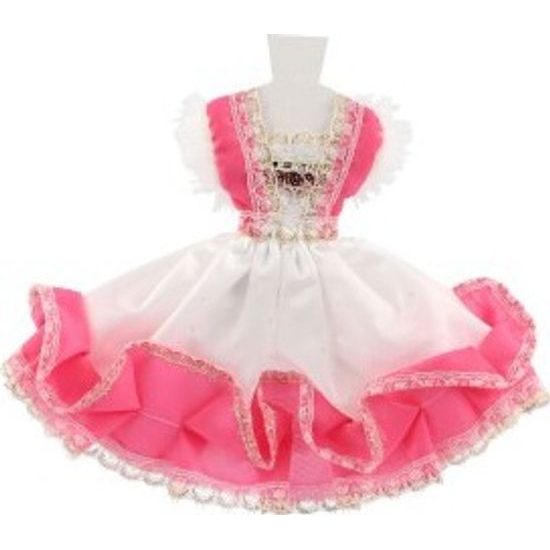 Šaty krátké na panenky - mix barev