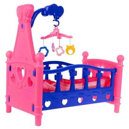 Doris postýlka pro panenku Mammy Baby s kolotočem