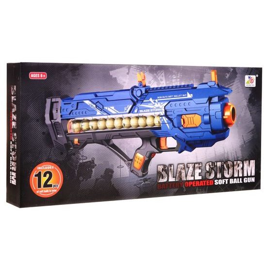 Blaze Storm dětský samopal Galactic Machine Gun s 12 náboji