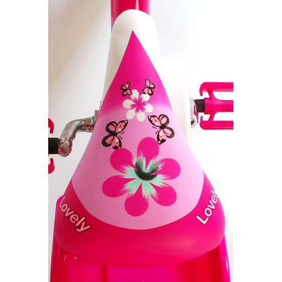 Dětské kolo Volare Lovely 12" růžovo-bílé