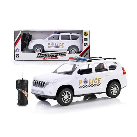 Policejní SUV autíčko na dálkové ovládání Road Master 1:18