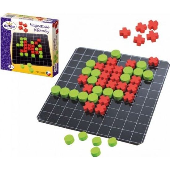 Magnetické piškvorky - společenská hra