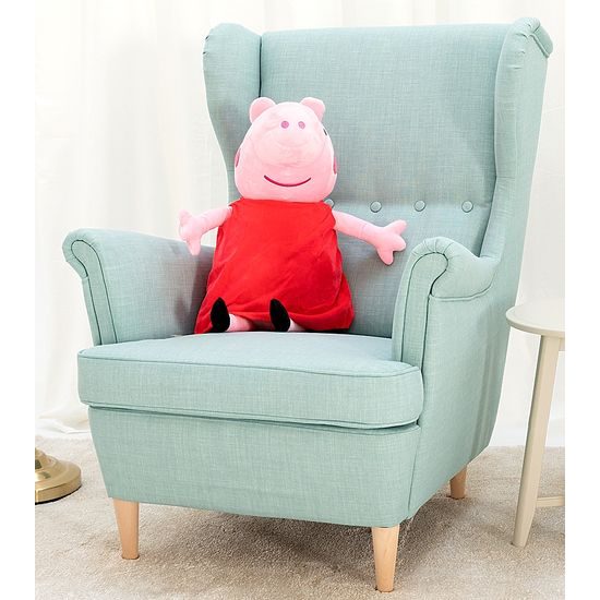 Plyšové prasátko Pepa 80 cm růžové