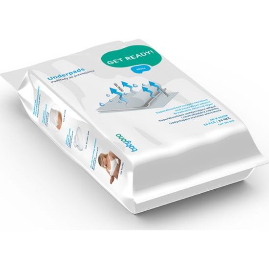 BABYONO Podložka přebalovací pod dítě 60 x 90 cm, 10 ks