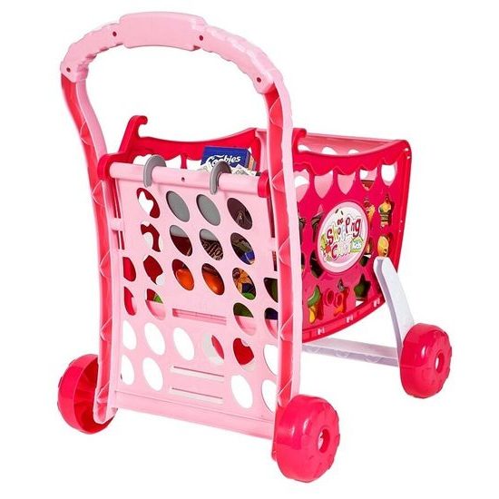 Dětský nákupní košík s příslušenstvím Shopping Chart 3v1