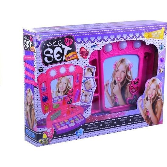 Kosmetické zrcátko a oční stíny