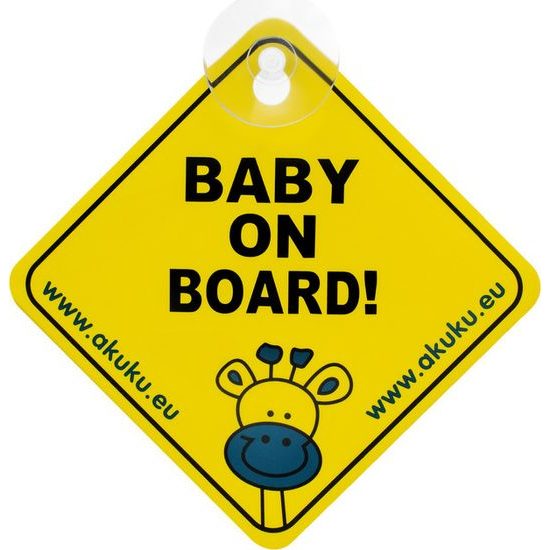 Výstražná značka BABY ON BOARD