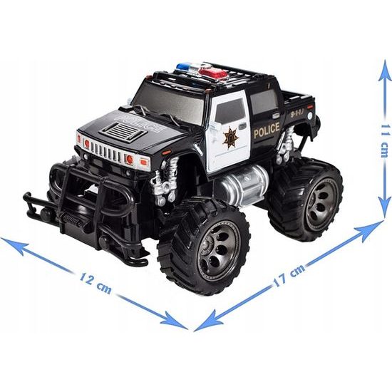 Policejní autíčko na dálkové ovládání Police Jeep