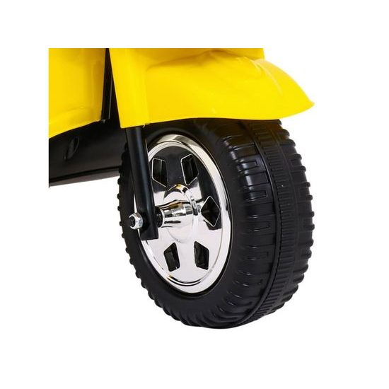 Dětská elektrická tříkolka Racing Yellow