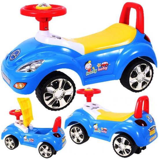 Dětské mini odrážedlo s klaksonem a světly Jupi