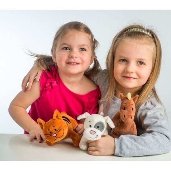 Zvířátko - Moje první zvířátka se zvukem - mix 3 druhy