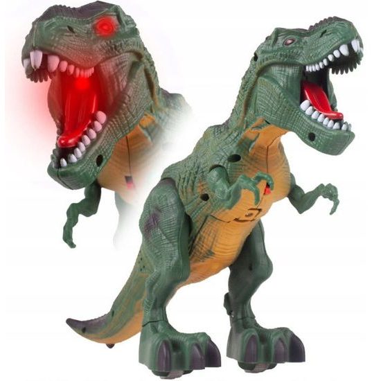 Interaktivní dinosaurus se světlem a zvuky T-Rex zelený