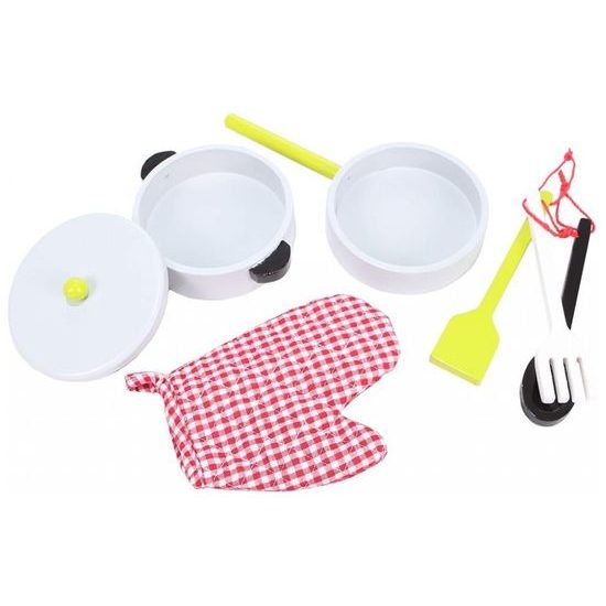 Ecotoys dětská dřevěná kuchyňka s troubou