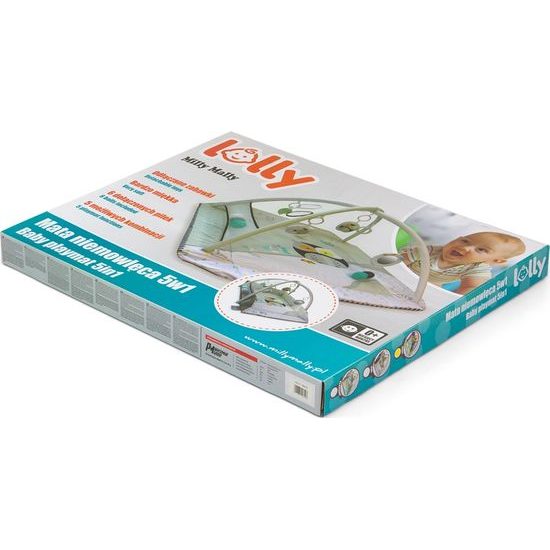 MILLY MALLY Hrací deka 5v1 Lolly Elephant