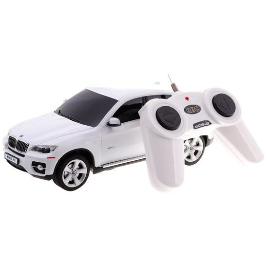 Rastar auto na dálkové ovládání BMW X6 1:24 bílé