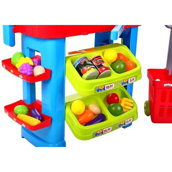 Dětský obchůdek s příslušenstvím 40 součástí Food Market