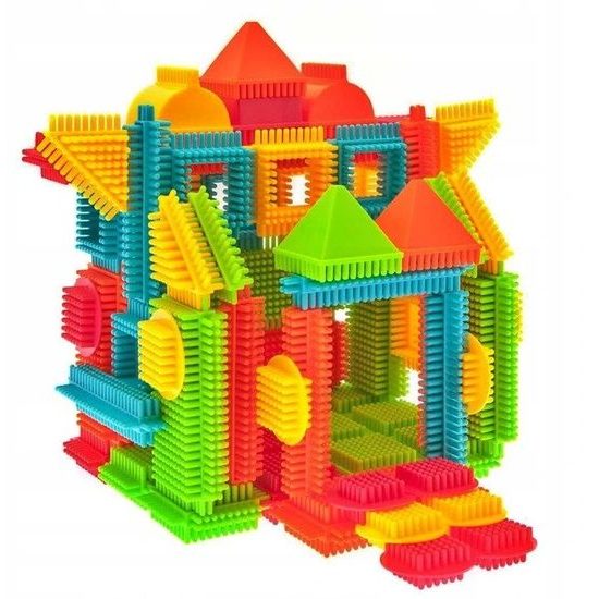 Doris barevná konstrukční stavebnice Hedgehog Blocks 90 ks