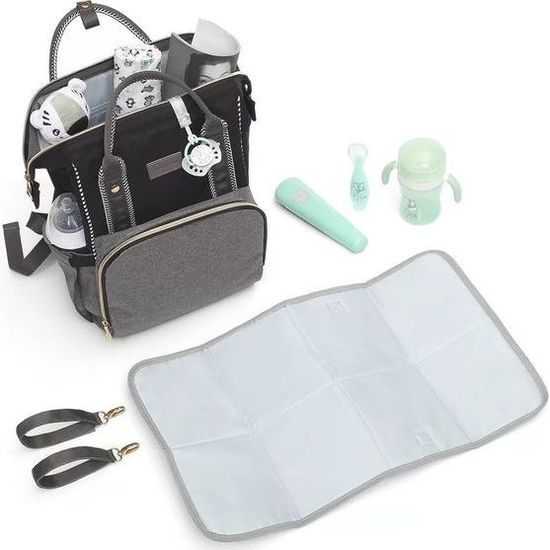 BABYONO Taška přebalovací/batoh Oslo Style černá