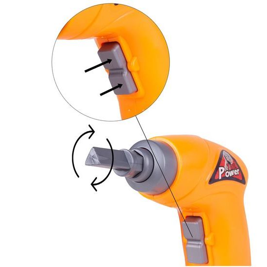 Konstrukční stavebnice s vrtačkou na baterie Junior Blocks 280 dílků