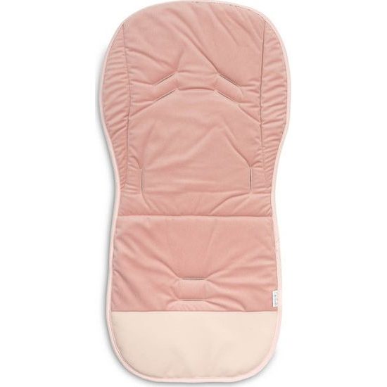 Oboustranná podložka do kočárku Sensillo Velvet magnolie