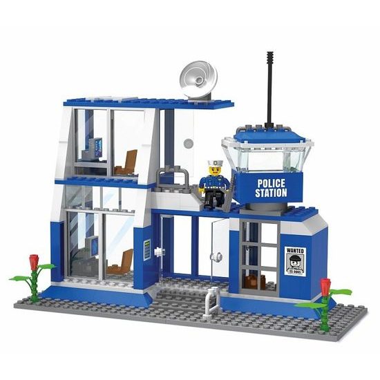 Blocki MyPolice stavebnice policejní dálniční stanice 347 dílků