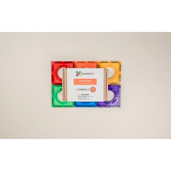 Kuličky Connetix Rainbow Ball pack 12ks