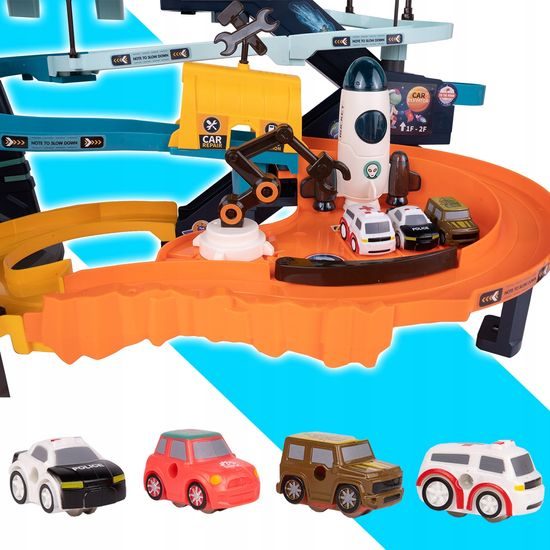 Kosmická stanice s dráhou, světly a zvuky Orbit Base