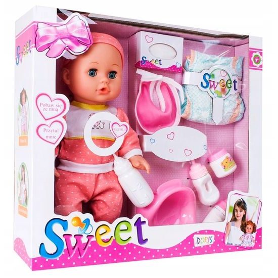 Doris sada 6 panenek 12 cm Happy Dolls