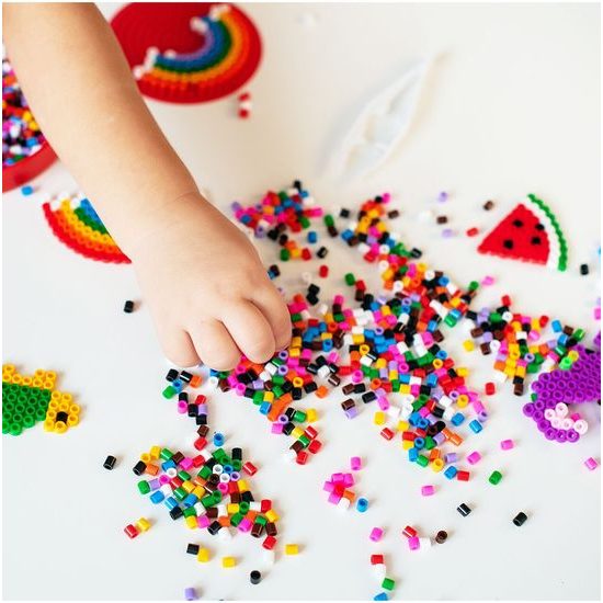 Náhradné korálky na žehlenie Iron Beads 8000 kusov priemer 0,5 cm