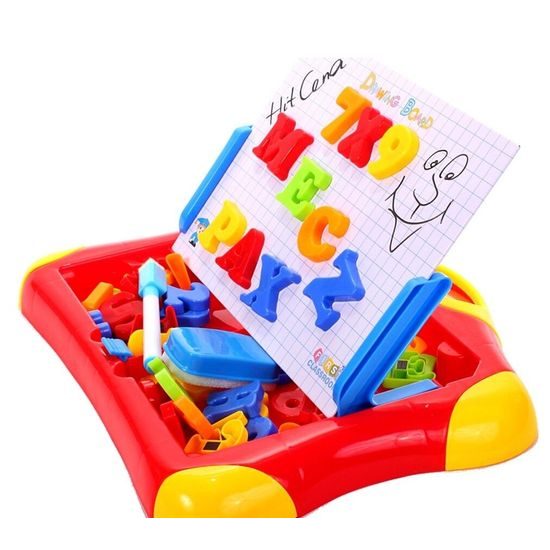 Magnetická tabulka s písmeny a číslicemi First Classroom