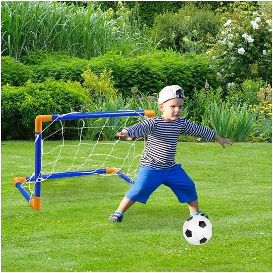 Fotbalová branka s míčem 62,5 x 50,5 cm