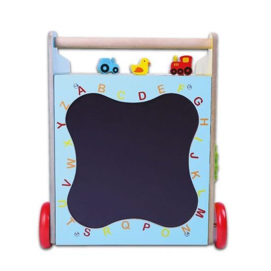 Ecotoys velké dřevěné multifunkční chodítko