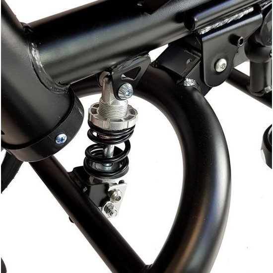 Majlo Toys multifunkční tříkolka s nafukovacími koly PRO500 béžová