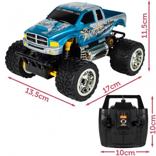 Terénní autíčko na dálkové ovládání Savage II modré