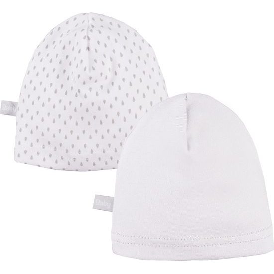 EEVI 2-balení Čepička Cotton 68 (4-6m)