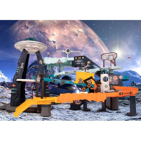 Kosmická stanice s dráhou, světly a zvuky Orbit Base