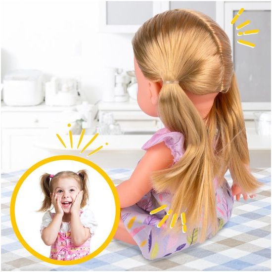 Interaktivní mluvící panenka s příslušenstvím My Baby 33 cm