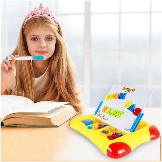 Magnetická tabulka s písmeny a číslicemi First Classroom II