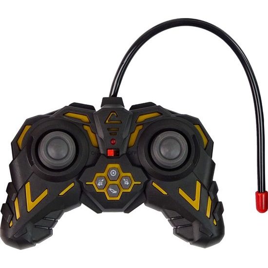 Pásové rypadlo na dálkové ovládání žluté