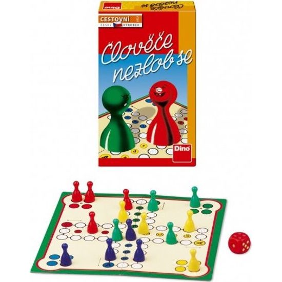 Člověče, nezlob se - cestovní společenská hra