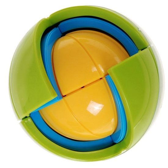 Dětská 3D puzzle stavebnice ve tvaru koule Puzzle Ball 21 součástí