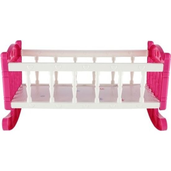 Panenka miminko - měkké tělo s dudlíkem s kolébkou