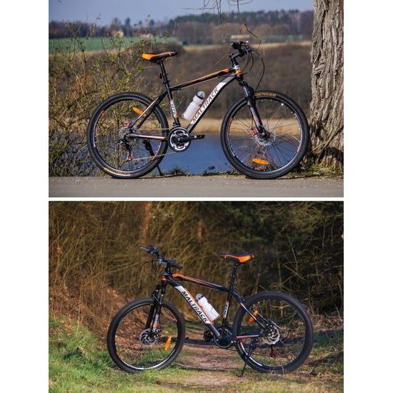 MalTrack odpružené horské kolo Team Orange 26" černo-oranžové