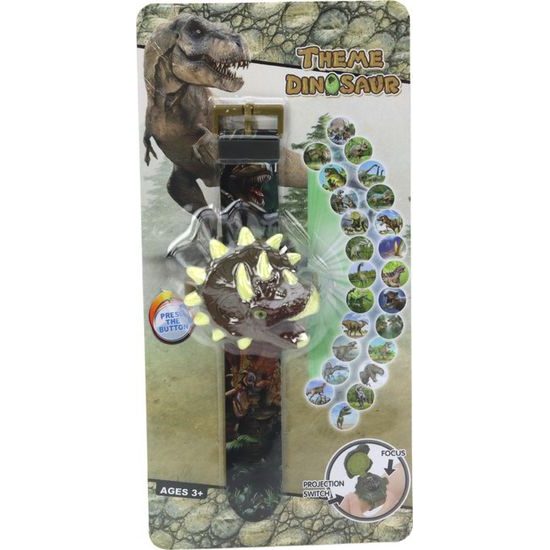 Hodinky 3D projektor Dinosaur Triceratops